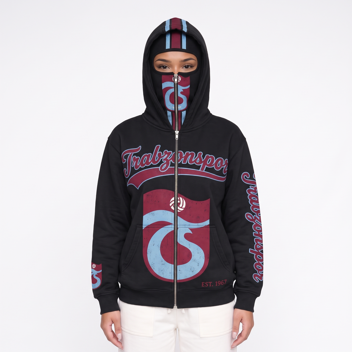 Face Mask Hoodie