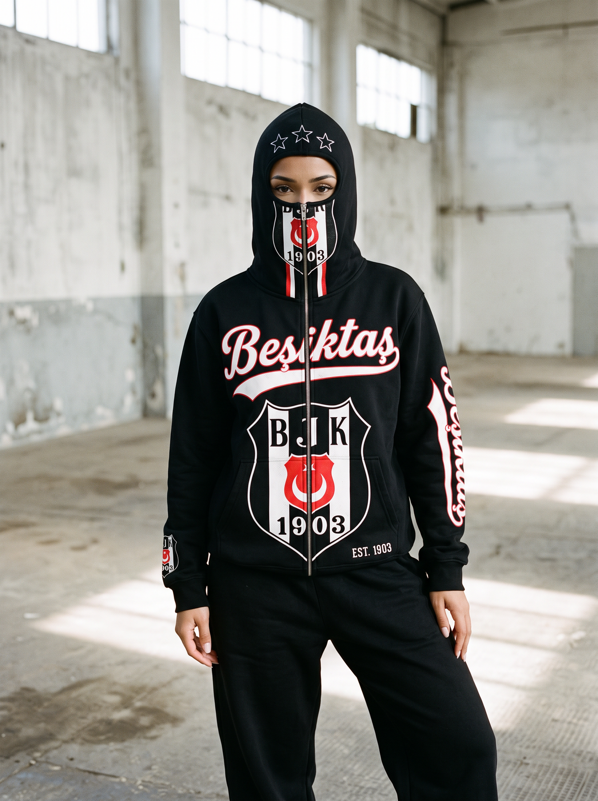 Face Mask Hoodie